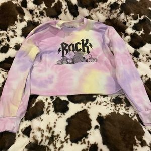 Crop top sweater